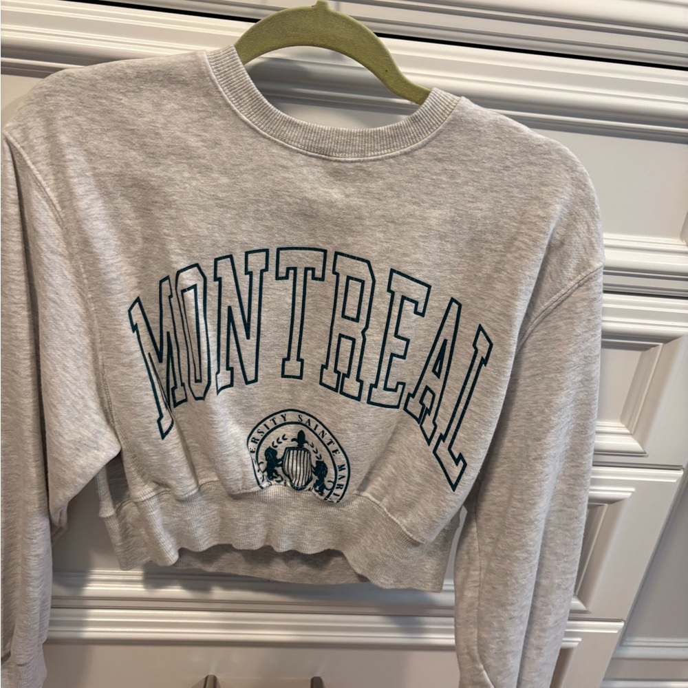 Garage Light Gray Montreal Crew Neck Sweater